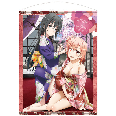 『やはり俺の青春ラブコメはまちがっている。続』雪乃&結衣 100cmタペストリー